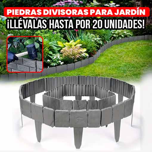 PIEDRAS PLÁSTICAS PARA JARDÍN 🤩🌻🌺 ¡Llévalas desde 10 unidades! - Ofertas