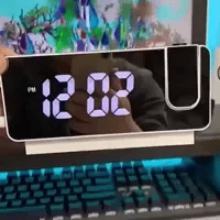 ⏰Reloj Despertador con Proyector🛌Proyecta la hora y duerme con tranquilidad - Ofertas