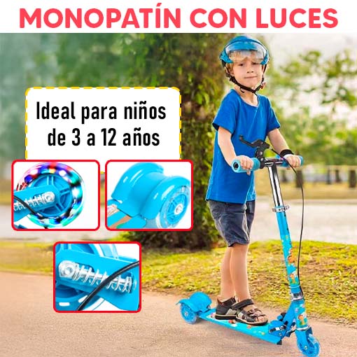 MONOPATÍN 🛹🔥 ¡Diversión sobre ruedas para tu pequeño! - Ofertas