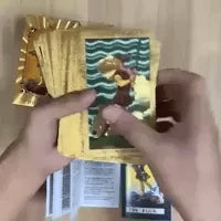 CARTAS TAROT LÁMINA DE ORO 🃏🧙 ¡1 mazo con 78 cartas! - Ofertas