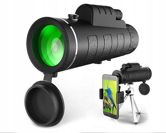 TELESCOPIO MONOCULAR 🧐🤩 ¡Incluye kit para celulares!