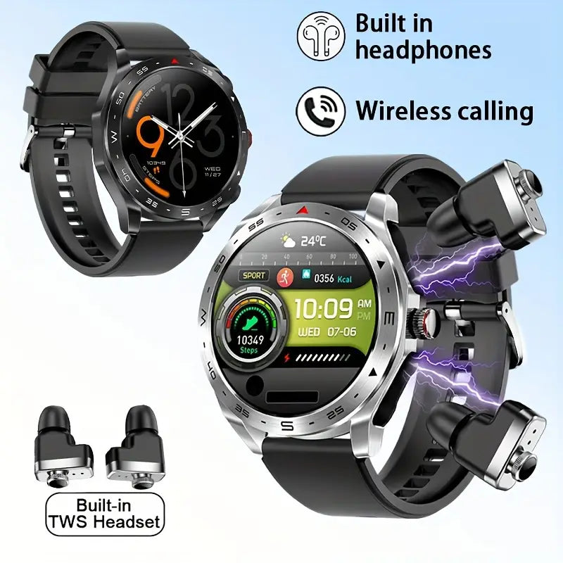SMARTWATCH CON AUDÍFONOS INCORPORADOS 😍😱 ¡Ambos en un solo dispositivo! - Ofertas