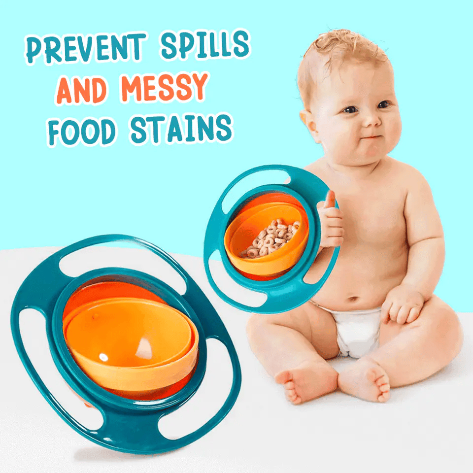 TAZÓN MÁGICO PARA BEBÉ 🤩👶 ¡La solución para que los niños no rieguen al comer! - Ofertas