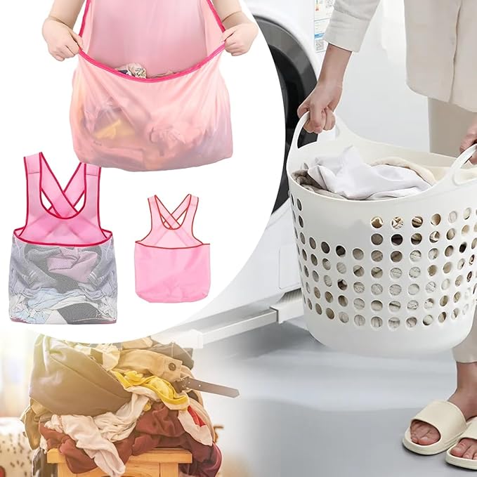 DELANTAL DE ROPA 🤩 ¡Optimiza tu rutina de lavandería con el delantal perfecto para colgar ropa! - Ofertas