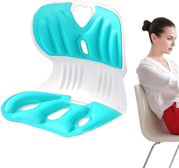 🪑SILLA ORTOPÉDICA LUMBAR 🧘♀️+ COJÍN ANTIESPASMOS ¡GRATIS!