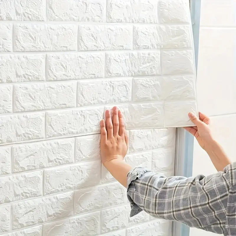 Pack x 10 PÁNELES PARA PARED 3D 🧱🤩 ¡Decora tu casa con estilo y sin esfuerzo! - Ofertas