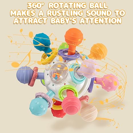 Juguete mordedor de encías🦷 Alivia el dolor de dientes de tu bebé 👶 - Ofertas