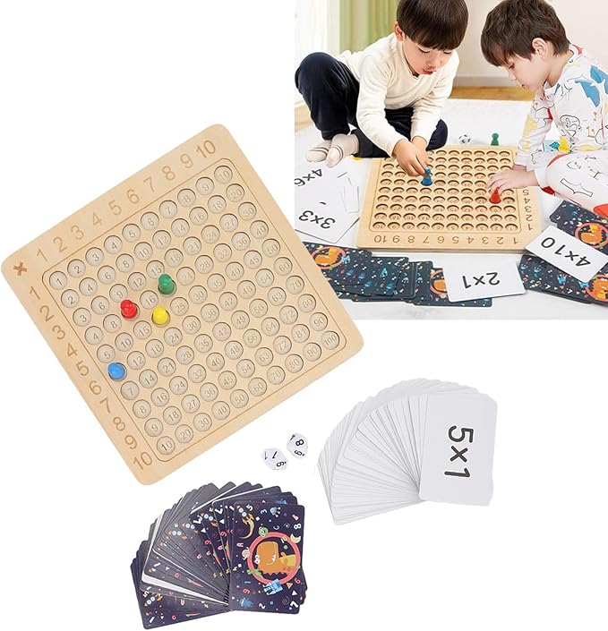 TABLERO DE MULTIPLICAR MONTESSORI 🧮🤩Transforma el aprendizaje de tus hijos