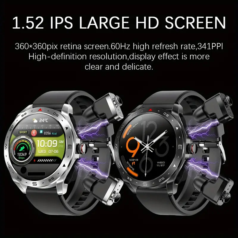 SMARTWATCH CON AUDÍFONOS INCORPORADOS 😍😱 ¡Ambos en un solo dispositivo! - Ofertas