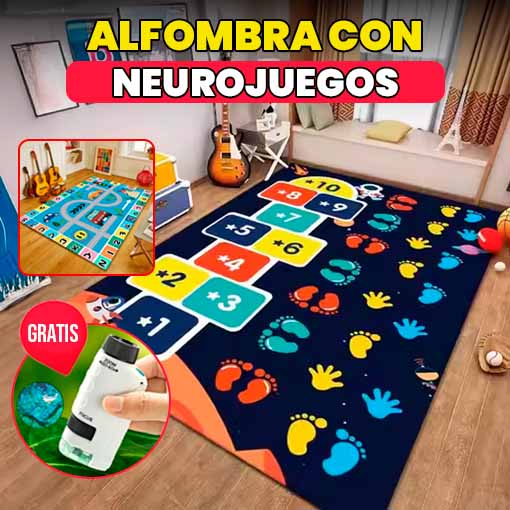 ALFOMBRA CON NEUROJUEGOS + MICROSCOPIO GRATIS 🤩😱 - Ofertas