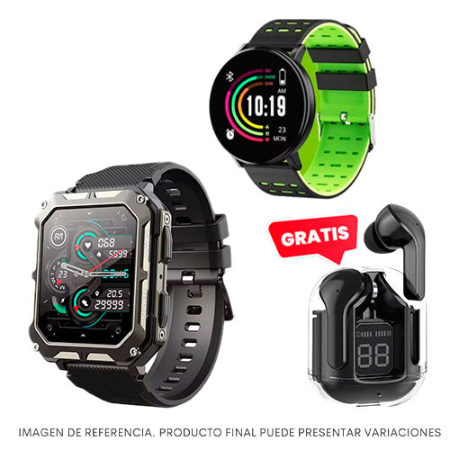 Combo Smartwatches + AUDÍFONOS ¡GRATIS!🎁 - Ofertas