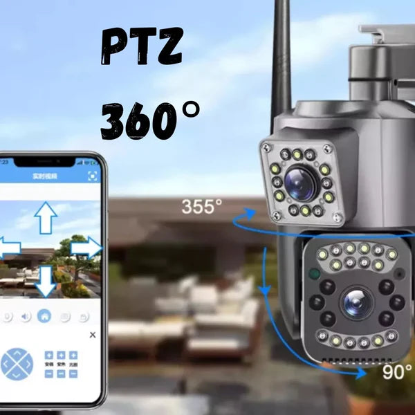 CÁMARA V380 PRO DOBLE LENTE 🤩📸 - Ofertas
