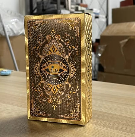 CARTAS TAROT LÁMINA DE ORO 🃏🧙 ¡1 mazo con 78 cartas! - Ofertas