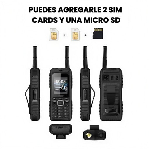 📲 CELULAR ROMPEMUROS + CELULAR 6300 ¡GRATIS!