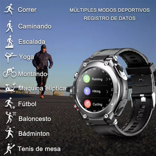 SMARTWATCH CON AUDÍFONOS INCORPORADOS 😍😱 ¡Ambos en un solo dispositivo! - Ofertas