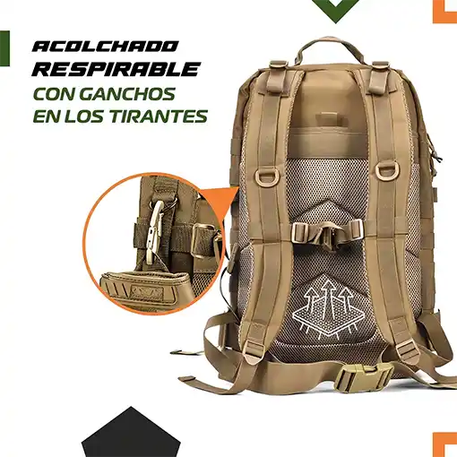 MORRAL TÁCTICO MILITAR + GAFAS DE LUJO GRATIS 🎁🤩