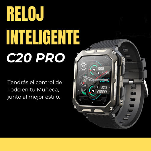 RELOJ INDESTRUCTIBLE C20 PRO ⌚😎 ¡El reloj más resistente jamás creado!