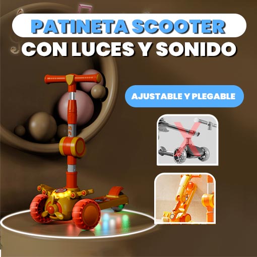 SCOOTER MUSICAL PARA NIÑOS 🛴👦 - Ofertas