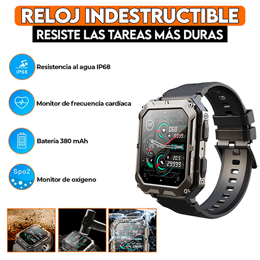 RELOJ INDESTRUCTIBLE C20 PRO ⌚😎 ¡El reloj más resistente jamás creado! - Ofertas