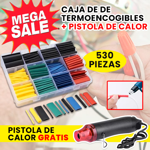TERMOENCOGIBLES MÁS PISTOLA DE CALOR GRATIS 🤩😱 - Ofertas