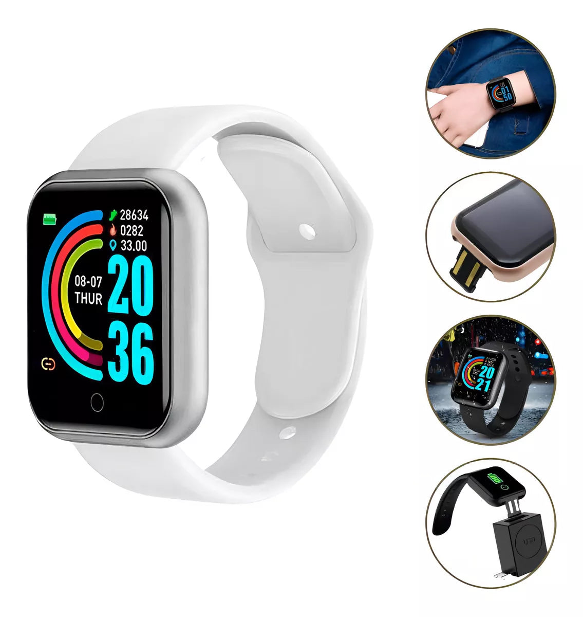 COMBO RELOJ Y68 + AUDÍFONOS M10 ⌚🎧 - Ofertas