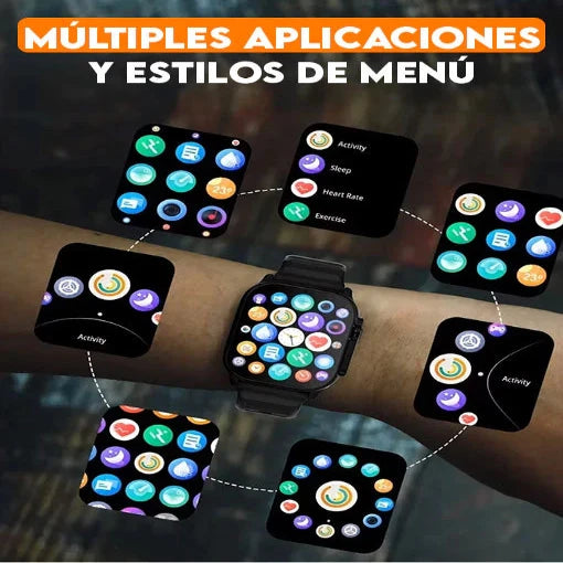 SMARTWATCH + MINIGAMEBOY SUP + 7 CORREAS PARA RELOJ 🕹️⌚