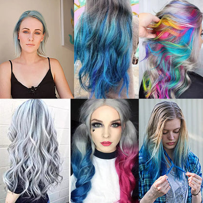 CERA COLORANTE PARA CABELLO 😍🤩 ¡Transforma tu cabello sin daños ni químicos! - Ofertas