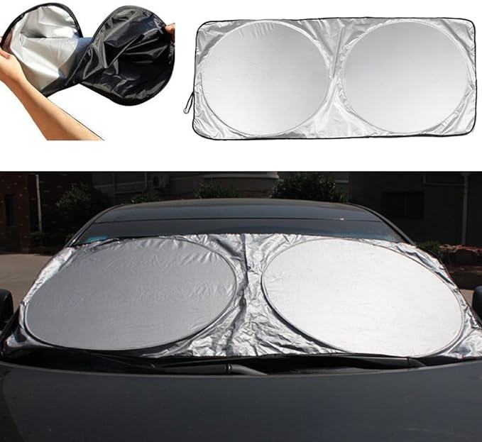 PARASOL INTERIOR PARA CARRO 🚘🌞 ¡Bloquea la luz solar y el calor en tu carro en segundos! - Ofertas