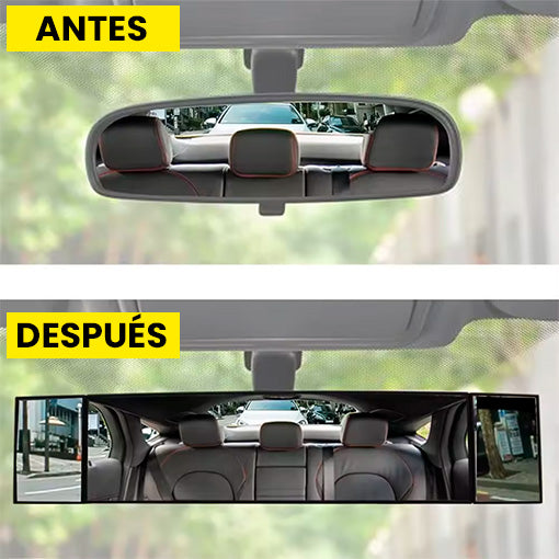 RETROVISOR PANORÁMICO 😎🤩 ¡Adiós a los puntos ciegos mientras conduces! - Ofertas