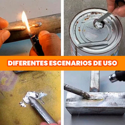 BARRA DE SOLDAURA FRÍO 😎😱 ¡Solda utilizando solo una candela! - Ofertas