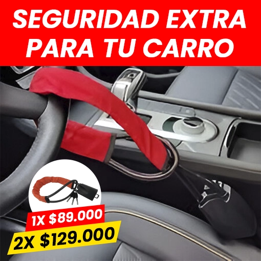 BLOQUEO DE TIMÓN ANTI ROBO 🚘⚡