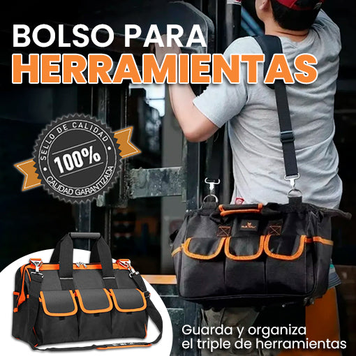 BOLSO PARA HERRAMIENTAS 🛠️🧰 ¡Guarda y organiza el triple de herramientas! - Ofertas