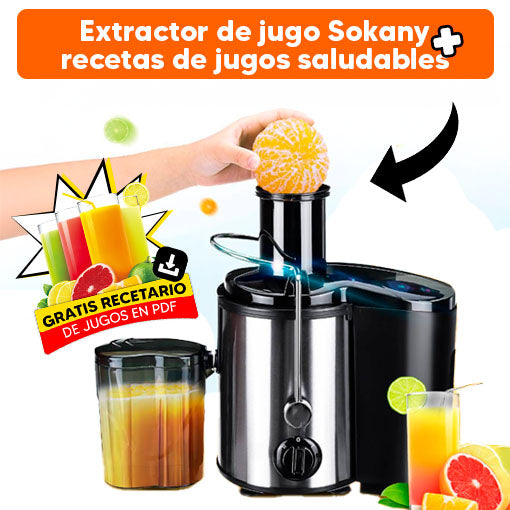 🍊Extractor de jugo sokany🍹