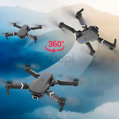 DRON E 88 😎😱 ¡Cámara de 1080p HD con transmisión Wifi! - Ofertas