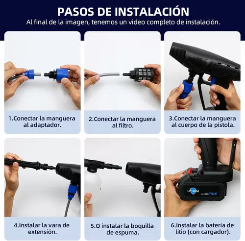 HIDROLAVADORA TURBO 🤩🚿 ¡6 boquiilas en 1! - Ofertas