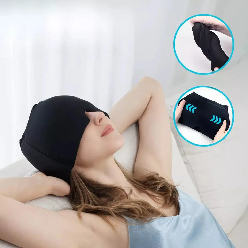 GORRO PARA MIGRAÑA 😱🤩 ¡Alivido natural y rápido para dolores de cabeza! - Ofertas