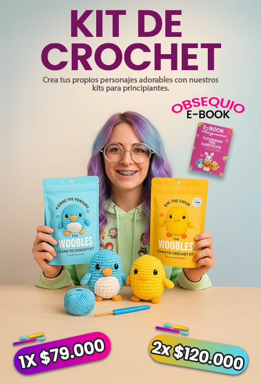 KIT DE CROCHET🧶 🐤💕