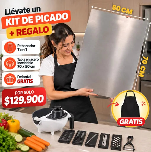 Kit de picado + Regalo 🎁🔪
