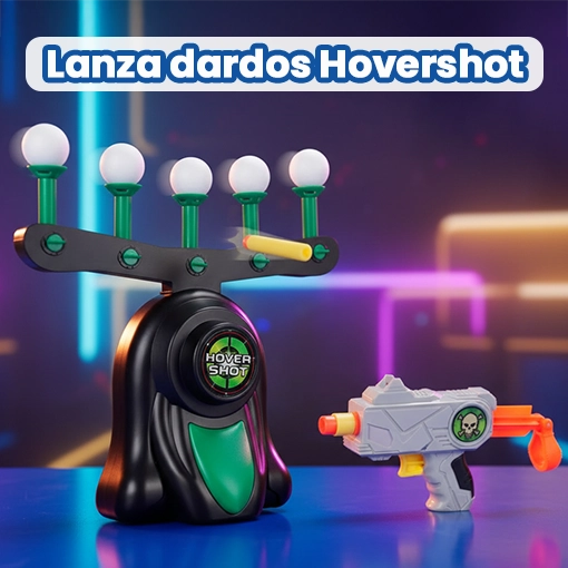 LANZA DARDOS HOVERSHOT 🎯🔫 - Ofertas