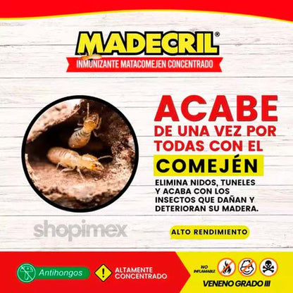 MATACOMEJÉN 😱 ¡Elimina plagas y tuneles en tu preciada madera! - Ofertas