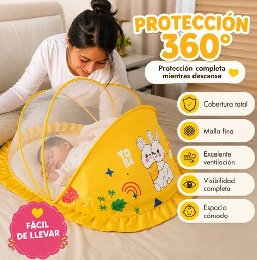 MOSQUITERA PLEGABLE PARA BEBÉ 😍👶 - Ofertas