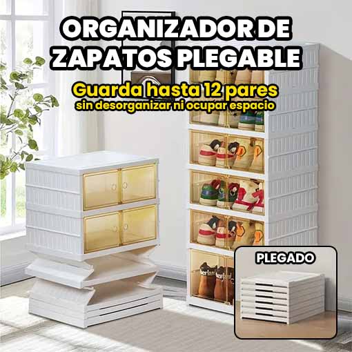 ORGANIZADOR DE ZAPATOS PLEGABLE - Ofertas