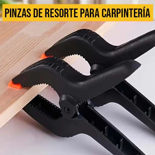 PACK 14 PIEZAS - SET DE PRENSAS DE RESORTE 😎🤩 ¡3 medidas diferentes! - Ofertas
