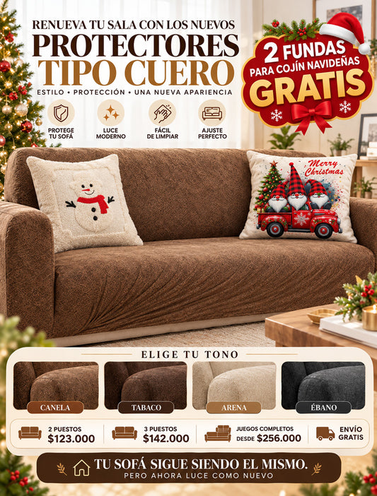 Protectores de Sofá tipo Cuero - Ofertas