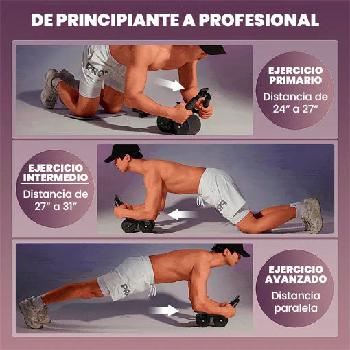 RUEDA ABDOMINAL 💥😱 ¡Ejercita más de 6 músculos con 1 ejercicio! - Ofertas