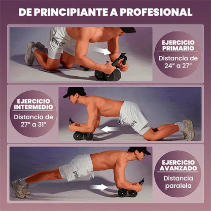 RUEDA ABDOMINAL 💥😱 ¡Ejercita más de 6 músculos con 1 ejercicio! - Ofertas