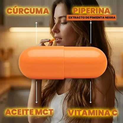 2 Frascos de Turmeric Curcumin 95 🫚 👍🧡 Recupera la movilidad y vive sin dolor de forma 100% natural