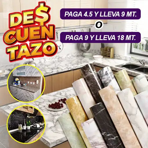 PROMO PAPEL STICKER DE MARMOL. Paga menos y lleva mucho más - Ofertas