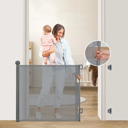 PUERTA DE SEGURIDAD PARA NIÑOS 🤩👶🐶 ¡Garantiza la seguridad de tus pequeños y mascotas! - Ofertas