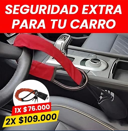 BLOQUEO DE TIMÓN ANTI ROBO 🚘⚡ - Ofertas